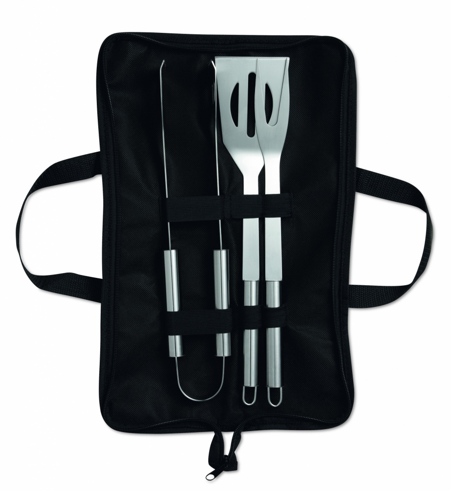 Logotrade promotional merchandise image of: 3 Barbecue tools in pouch