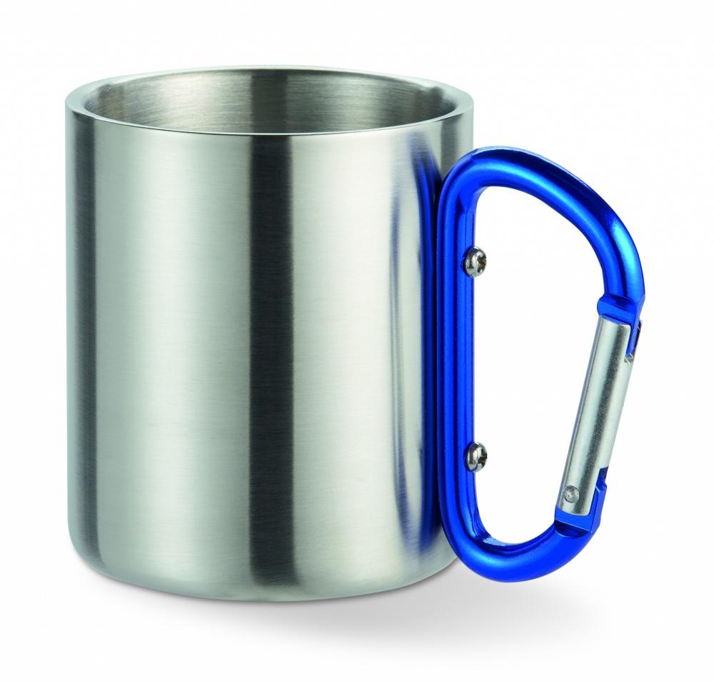 Logotrade advertising products photo of: Metal mug & carabiner handle