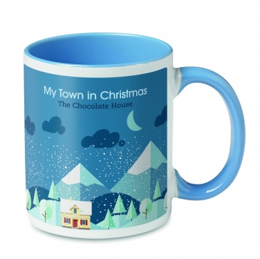 Logo trade promotional merchandise picture of: Coloured sublimation mug