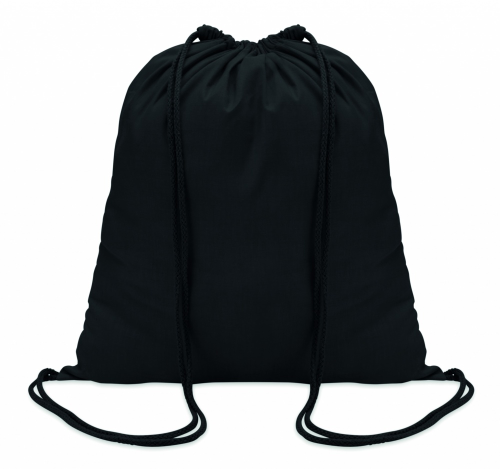 Logo trade promotional items image of: 100gr/m² cotton drawstring bag