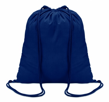 Logo trade promotional giveaways picture of: 100gr/m² cotton drawstring bag