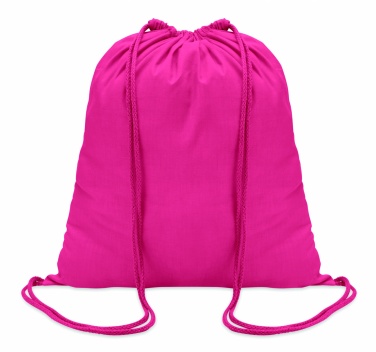 Logo trade promotional gifts picture of: 100gr/m² cotton drawstring bag