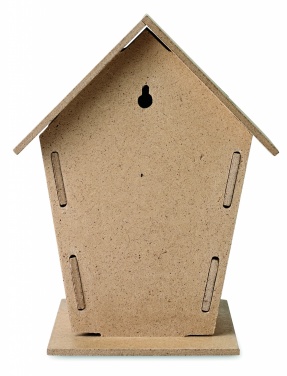 Logo trade promotional gifts image of: Wooden bird house