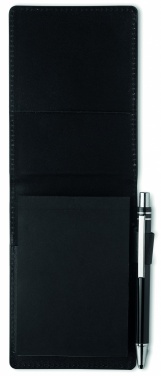 Logotrade advertising products photo of: A7 notepad in PU pouch w/pen