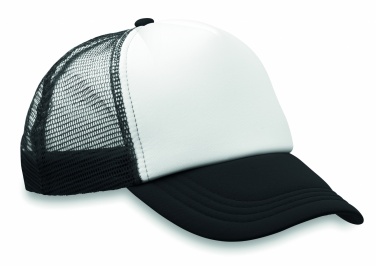 Logo trade advertising products image of: Truckers cap