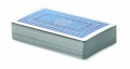 Playing cards in pp case, Blue