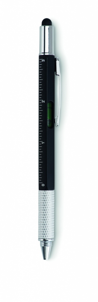 Logotrade promotional merchandise photo of: Spirit level pen with ruler