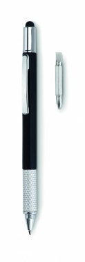 Logotrade business gift image of: Spirit level pen with ruler