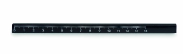 Logo trade advertising product photo of: Carpenters pencil with ruler