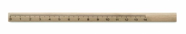 Logo trade promotional items picture of: Carpenters pencil with ruler