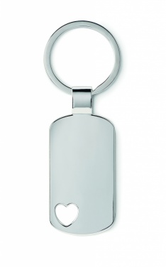 Logotrade corporate gifts photo of: Key ring with heart detail Jūrmala