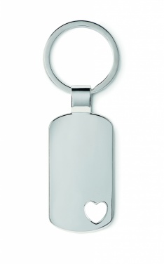 Logotrade advertising products photo of: Key ring with heart detail Jūrmala