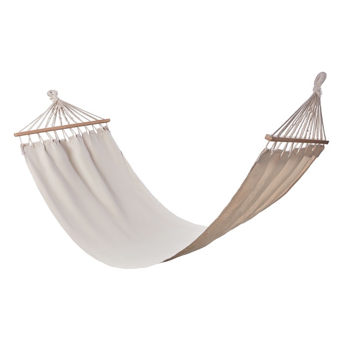 Logo trade promotional giveaways image of: Hammock polycotton