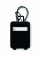 Luggage tags plastic, Black