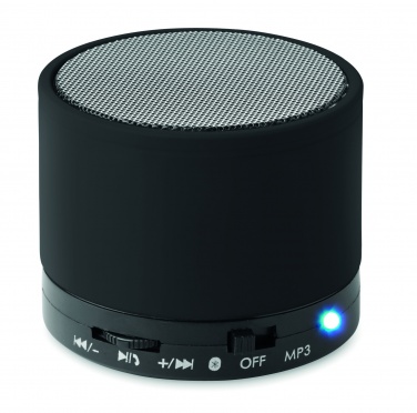 Logotrade promotional item image of: Round wireless speaker