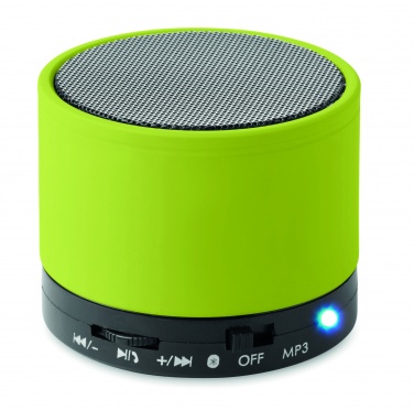 Logotrade promotional item picture of: Round wireless speaker