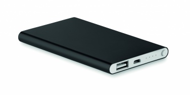 Logotrade advertising products photo of: Flat power bank 4000 mAh