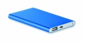 Flat power bank 4000 mAh, Royal Blue