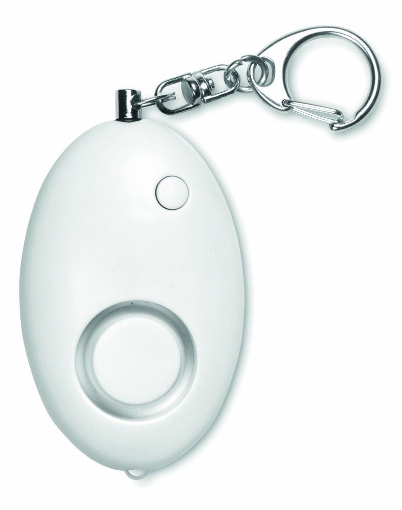 Logo trade business gifts image of: Personal alarm with key ring Ventspils