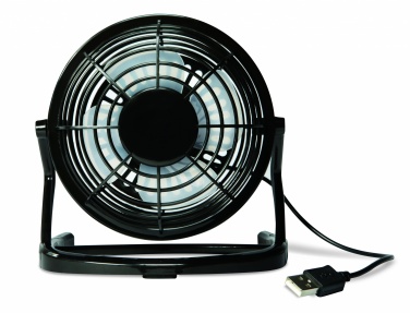 Logo trade business gifts image of: USB fan