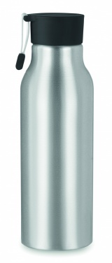 Logo trade corporate gifts image of: Aluminium 500 ml bottle