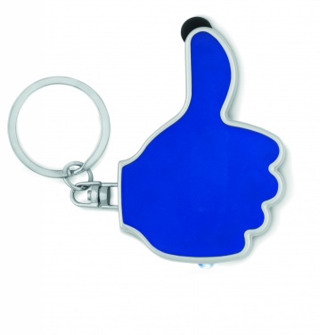 Logo trade promotional products picture of: Thumbs up led light w/key ring Valmiera