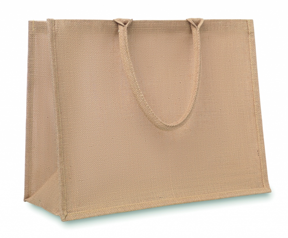 Logo trade advertising products image of: Jute shopping bag