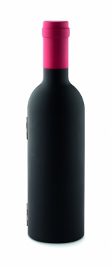 Logo trade corporate gifts image of: Bottle shape wine set