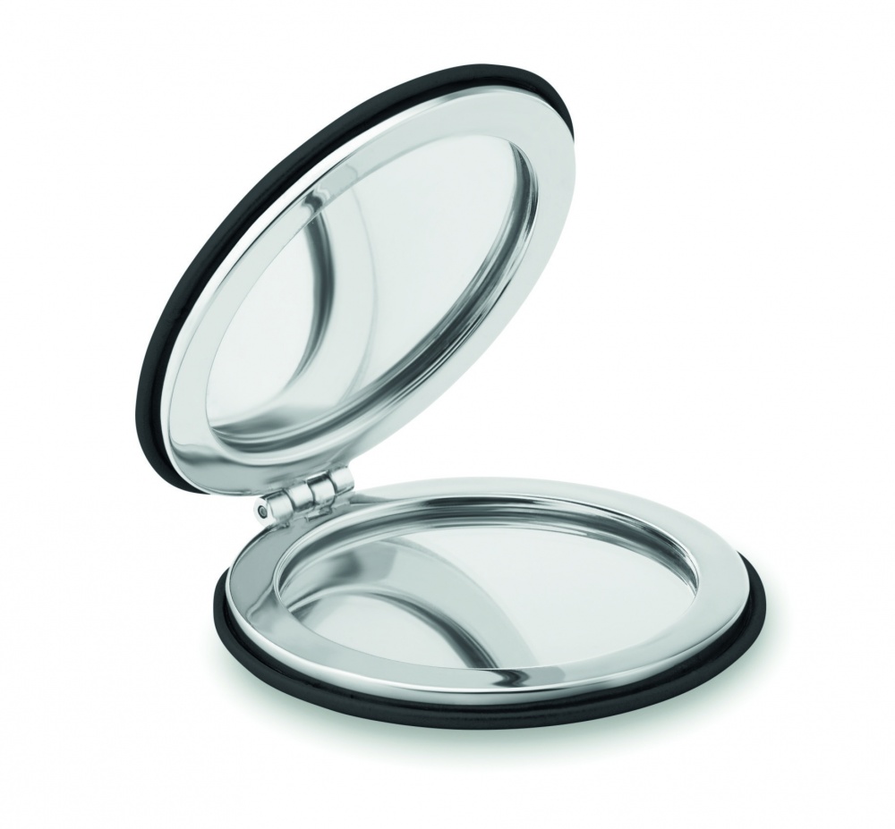 Logo trade promotional product photo of: Round PU mirror