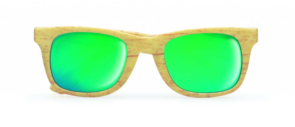 Logo trade promotional products picture of: Wooden look sunglasses MAARDU