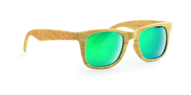 Logotrade corporate gift picture of: Wooden look sunglasses MAARDU