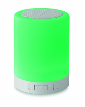 Logo trade advertising product photo of: Touch light wireless speaker