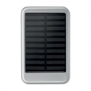 Logo trade promotional product photo of: 4000 mAH solar powerbank