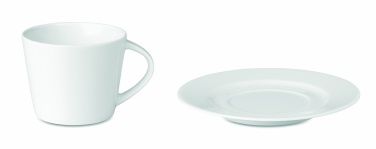 Logo trade promotional product photo of: Cappuccino cup and saucer