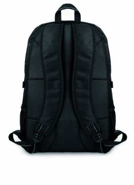 Logo trade promotional item photo of: Polyester laptop backpack