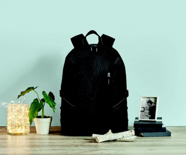 Logo trade advertising products image of: Polyester laptop backpack