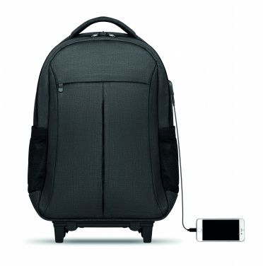 Logo trade promotional merchandise photo of: Trolley backpack in 360D