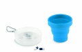 Silicone foldable cup, Blue