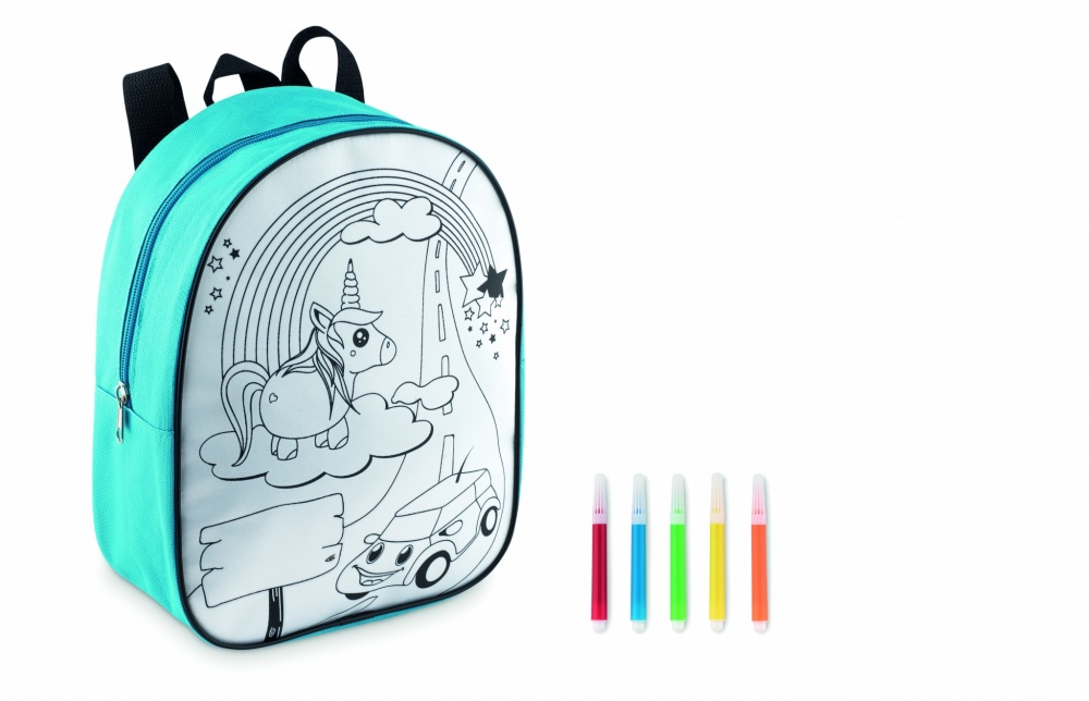 Logotrade business gifts photo of: Backpack with 5 markers