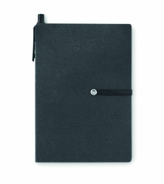 Logo trade promotional products image of: Notebook w/pen & memo pad