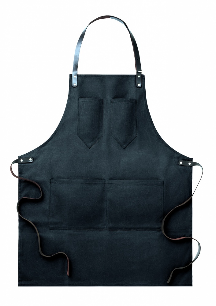 Logo trade promotional merchandise picture of: Apron in leather