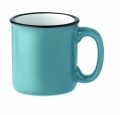 Ceramic vintage mug 240 ml, Blue