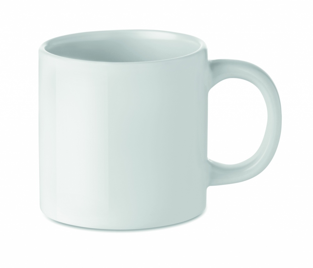 Logo trade promotional items image of: Sublimation ceramic mug 200 ml