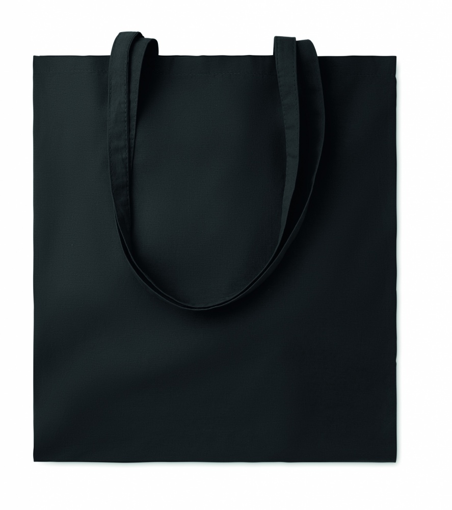 Logo trade promotional item photo of: 140 gr/m² cotton shopping bag