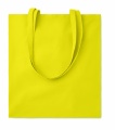 140 gr/m² cotton shopping bag, Yellow