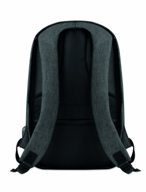 Logo trade promotional items image of: 2 tone backpack incl USB plug