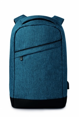 Logotrade advertising product picture of: 2 tone backpack incl USB plug