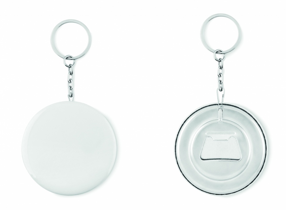 Logo trade promotional merchandise photo of: Key ring with bottle opener