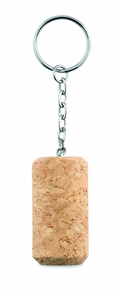 Logotrade corporate gift picture of: Wine cork key ring