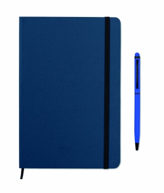 Logotrade corporate gifts photo of: A5 notebook w/stylus 72 lined